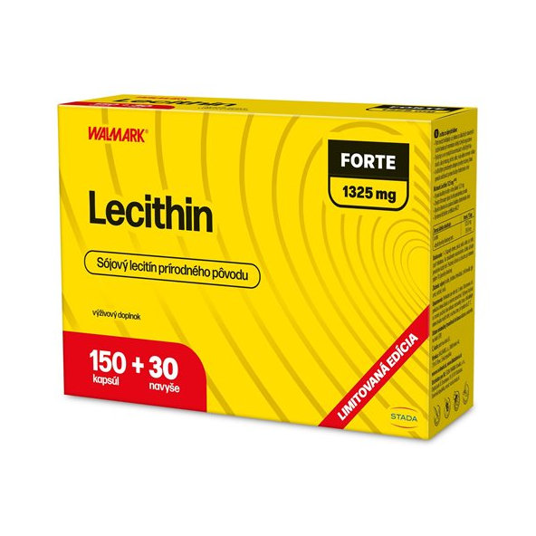 WALMARK Lecithin FORTE 1325 mg 180 kapsúl