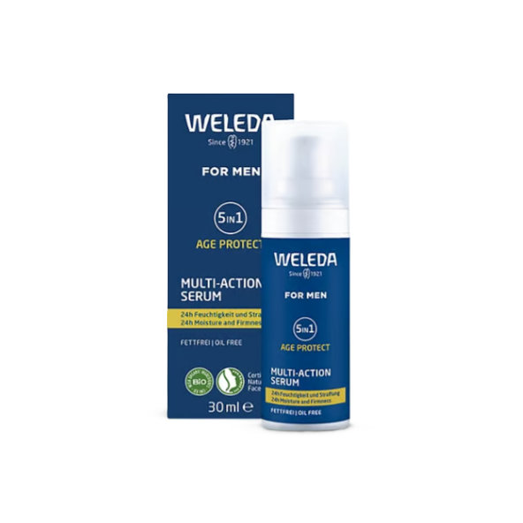 WELEDA For Men 5v1 multifunkčné pleťové sérum 30 ml