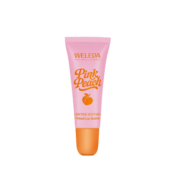WELEDA Pink Peach Tónovaný balzam na pery 7 ml