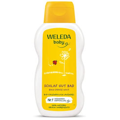 WELEDA baby Nechtíkový kúpeľ na dobrú noc 200ml