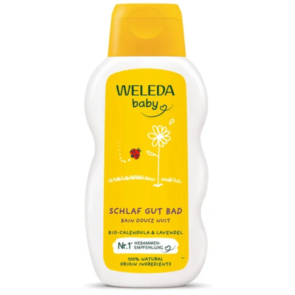 WELEDA baby Nechtíkový kúpeľ na dobrú noc 200ml