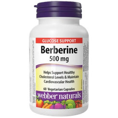 Webber Naturals Berberín 500 mg 60 kapsúl