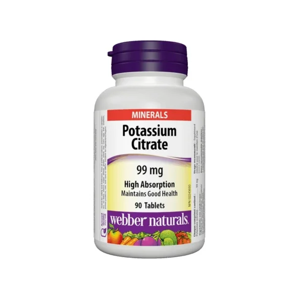 Webber Naturals Draslík 99 mg 90 tabliet