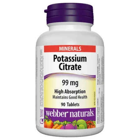 Webber Naturals Draslík 99 mg 90 tabliet