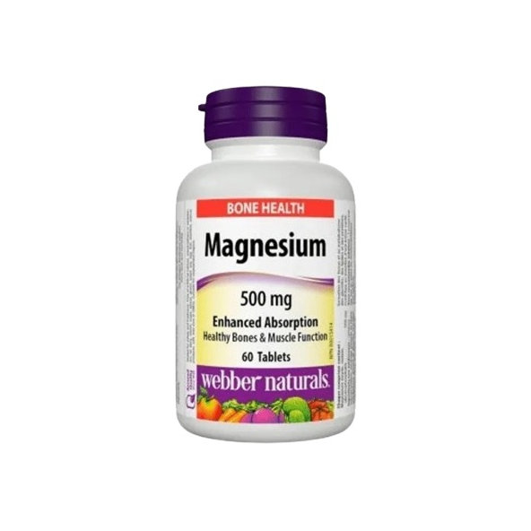 Webber Naturals Magnézium 500 mg 60 tabliet