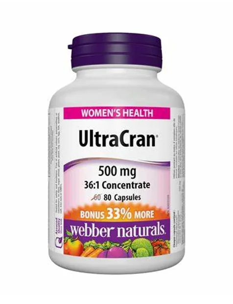 Webber Naturals Ultra Brusnice 500 mg Forte 80 kapsúl