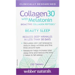Webber Naturals Collagen s melatonínom 120 tabliet