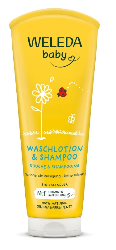 WELEDA baby NECHTÍKOVÝ umývací krém a šampón 200 ml