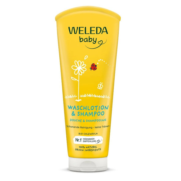 WELEDA baby NECHTÍKOVÝ umývací krém a šampón 200 ml