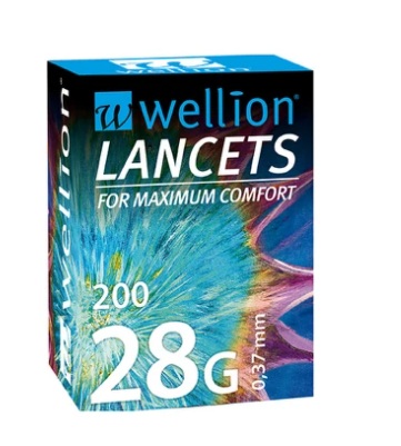 Wellion Lancets 28G 0,36 mm 200 ks