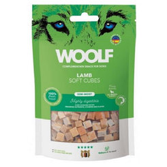 Woolf Dog Soft Cubes jahňa, maškrta pre psy 100g