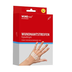 WUNDmed Sterilné prúžky na stiahnutie reznej rany (102mmx6,4mm) stehy 2x5ks (10ks)