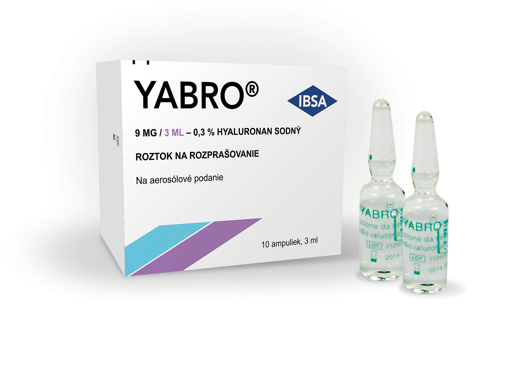 Yabro roztok s kyselinou hyalurónovou 0,3%, 10x3ml kúpite na Najlekaren.eu