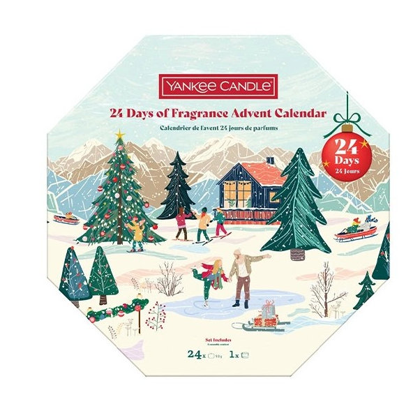 YANKEE CANDLE Adventný kalendár 2025
