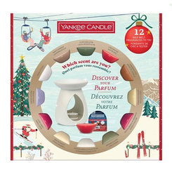 YANKEE CANDLE Aróma lampa + 12 voskov