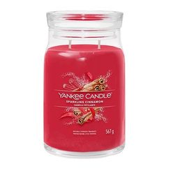 YANKEE CANDLE sviečka Sparkling Cinnamon 567g