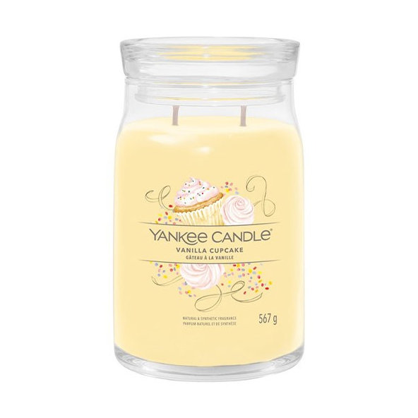 YANKEE CANDLE sviečka Vanilla Cupcake 567g