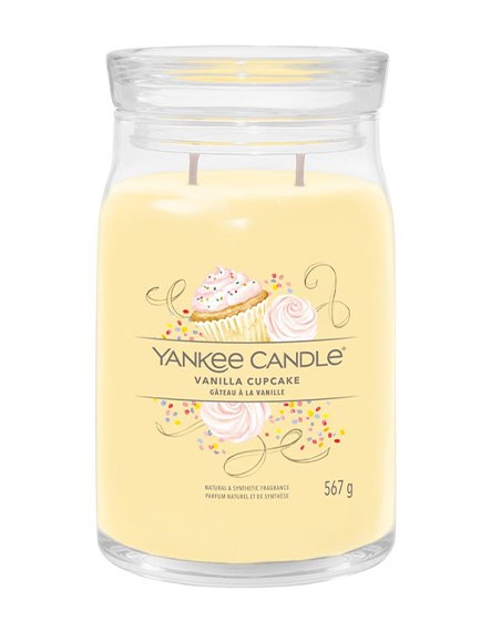 YANKEE CANDLE sviečka Vanilla Cupcake 567g