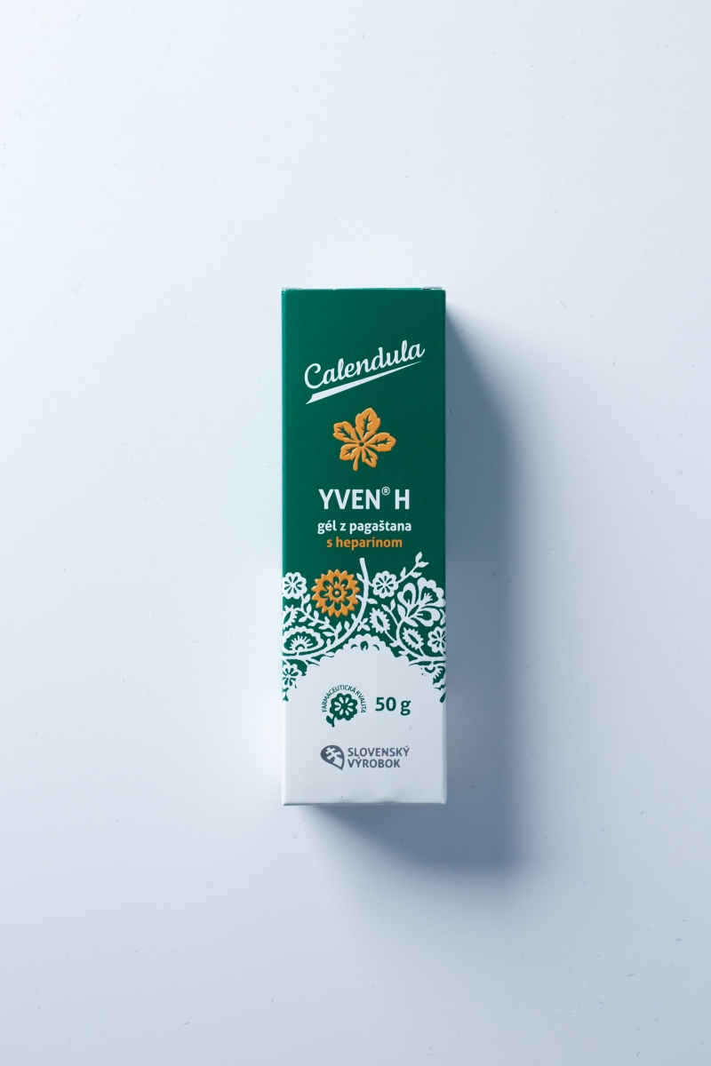 Yven gél H hojivý gél s heparínom 50g