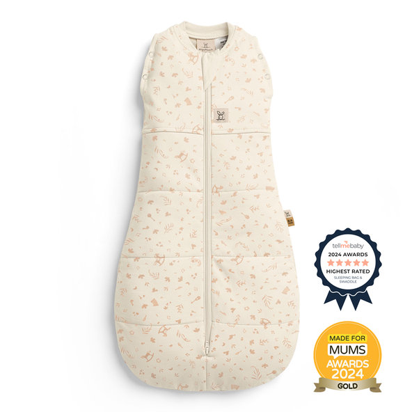 ERGOPOUCH Zavinovačka a vak na spanie 2v1 Cocoon Lullaby 2,5 tog 0-3m