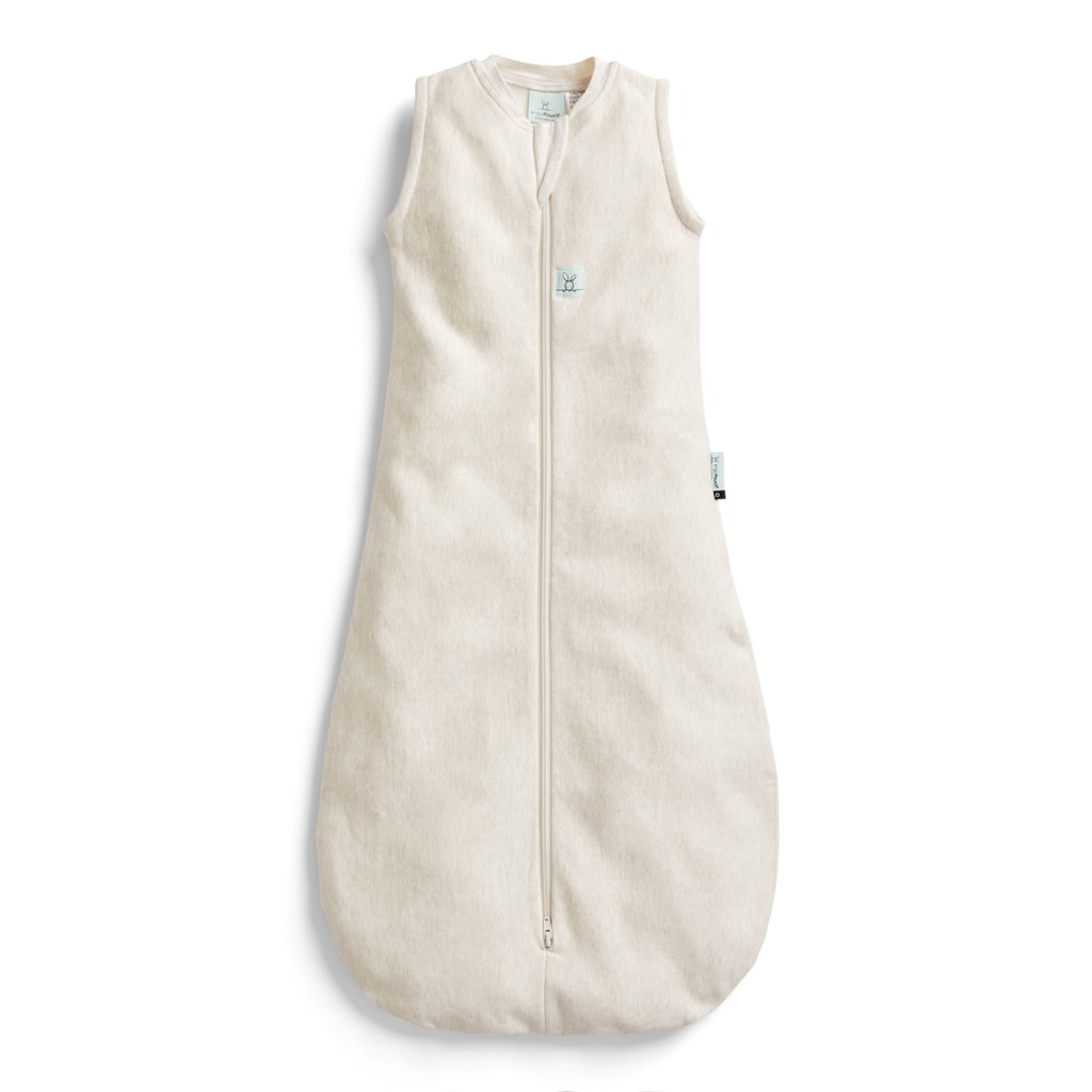 ERGOPOUCH Vak na spanie bavlna Jersey Oatmeal Marle 3-12 m