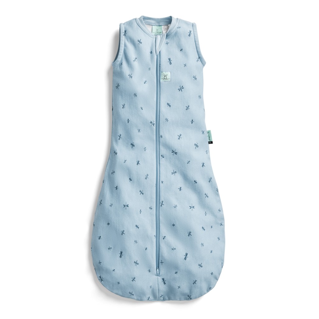 ERGOPOUCH Vak na spanie bavlna Jersey Dragonflies 3-12 m