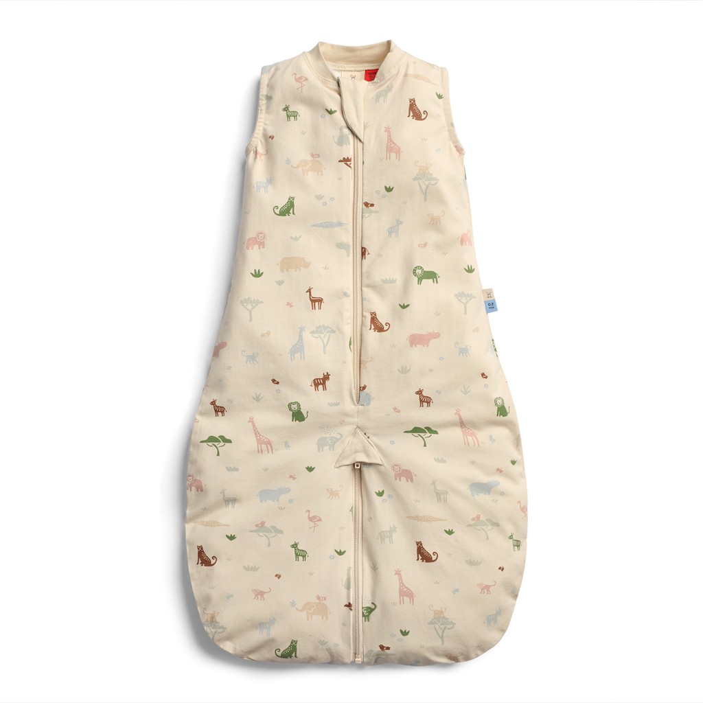 ERGOPOUCH Vak a overal na spanie 2v1 bavlna Suit Savannah 8-24 m