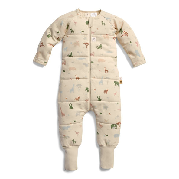 ERGOPOUCH Overal na spanie organická bavlna Onesie Savannah 6-12 m