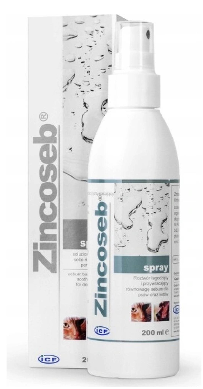 Zincoseb sprej pre psov a mačky 200 ml