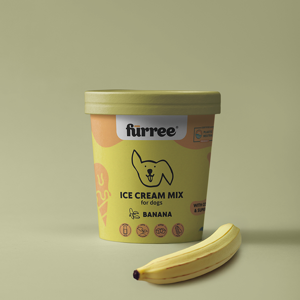 Zmrzlina pre psov Fürree Ice cream Banana 60 g