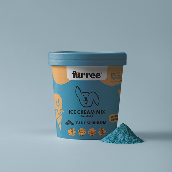 Zmrzlina pre psov Fürree Ice cream Blue Spirulina 60 g