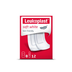 LEUKOPLAST SOFT WHITE náplasť na rany, 2 veľkosti, 20ks