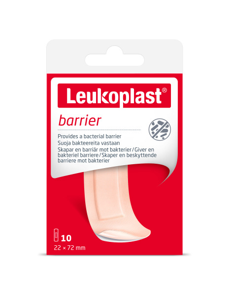 LEUKOPLAST Barrier Vodeodolná náplasť na rany  22 x 72mm, 10ks kúpite na Najlekaren.eu
