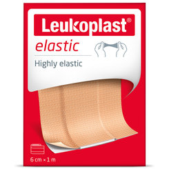 LEUKOPLAST ELASTIC pás 6cmx1m, 1ks