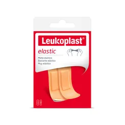 LEUKOPLAST ELASTIC  Elastická náplasť na rany, 2 veľkosti 20ks