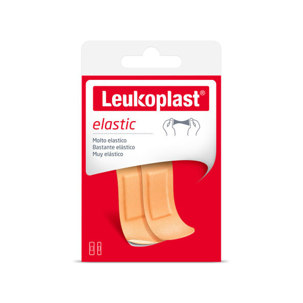 LEUKOPLAST ELASTIC  Elastická náplasť na rany, 2 veľkosti 20ks