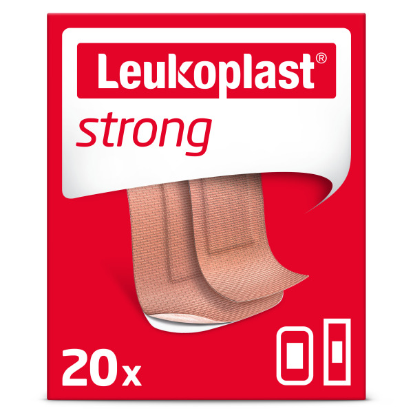 LEUKOPLAST strong 2 veľkosti 20ks kúpite na Najlekaren.eu