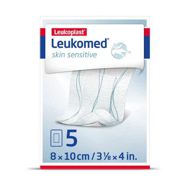 LEUKOPLAST Leukomed Skin Sensitive textilné krytie 8x10 cm, 5 ks kúpite na Najlekaren.eu