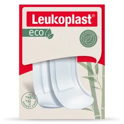 LEUKOPLAST ECO Strips náplasť na rany, 2 veľkosti 20ks