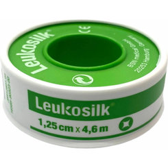 LEUKOSILK Náplasť na cievke 1,25cm x 5m