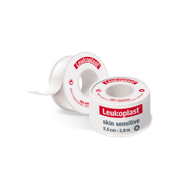 LEUKOPLAST Skin Sensitive náplasť na cievke 2,5cm x 2,6m