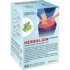 HERBALGIN chronic proti zápalom v tele 60 tabliet