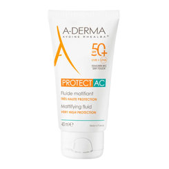 A-DERMA PROTECT zmatňujúci fluid SPF50+ 40ml