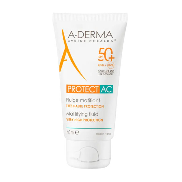 A-DERMA PROTECT zmatňujúci fluid SPF50+ 40ml