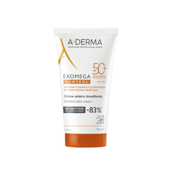 A-DERMA Protect Exomega Control SPF 50+ emoliečný krém 150ml