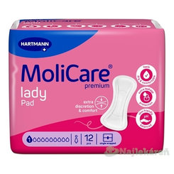 MoliCare Premium lady pad 1 kvapka inkontinenčné vložky 12 ks