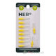 HERBADENT HERo ELECTRA Medzizubná kefka 0,6 mm 10 ks