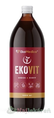 EkoMedica SK Ekovit Srdce a cievy nápoj 1000 ml