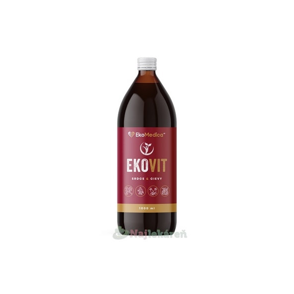 EkoMedica SK Ekovit Srdce a cievy nápoj 1000 ml