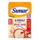 SUNAR mliečna KAŠA 8 CEREÁLIÍ jahoda, banán XXL balenie 6m+ 340 g